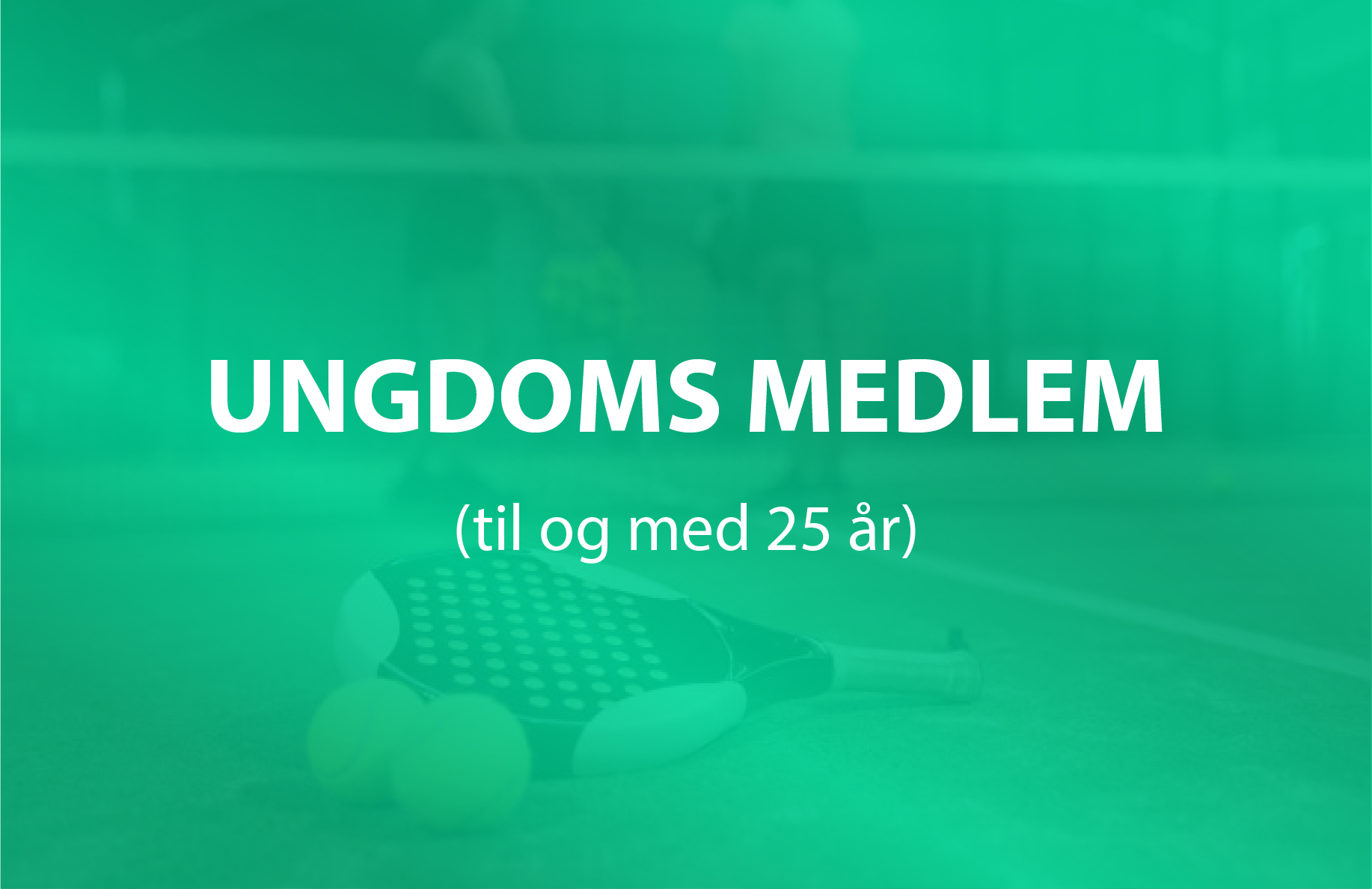 PadelHouse ungdoms medlemskab